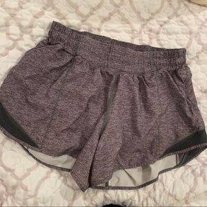 nwot grey lulu shorts